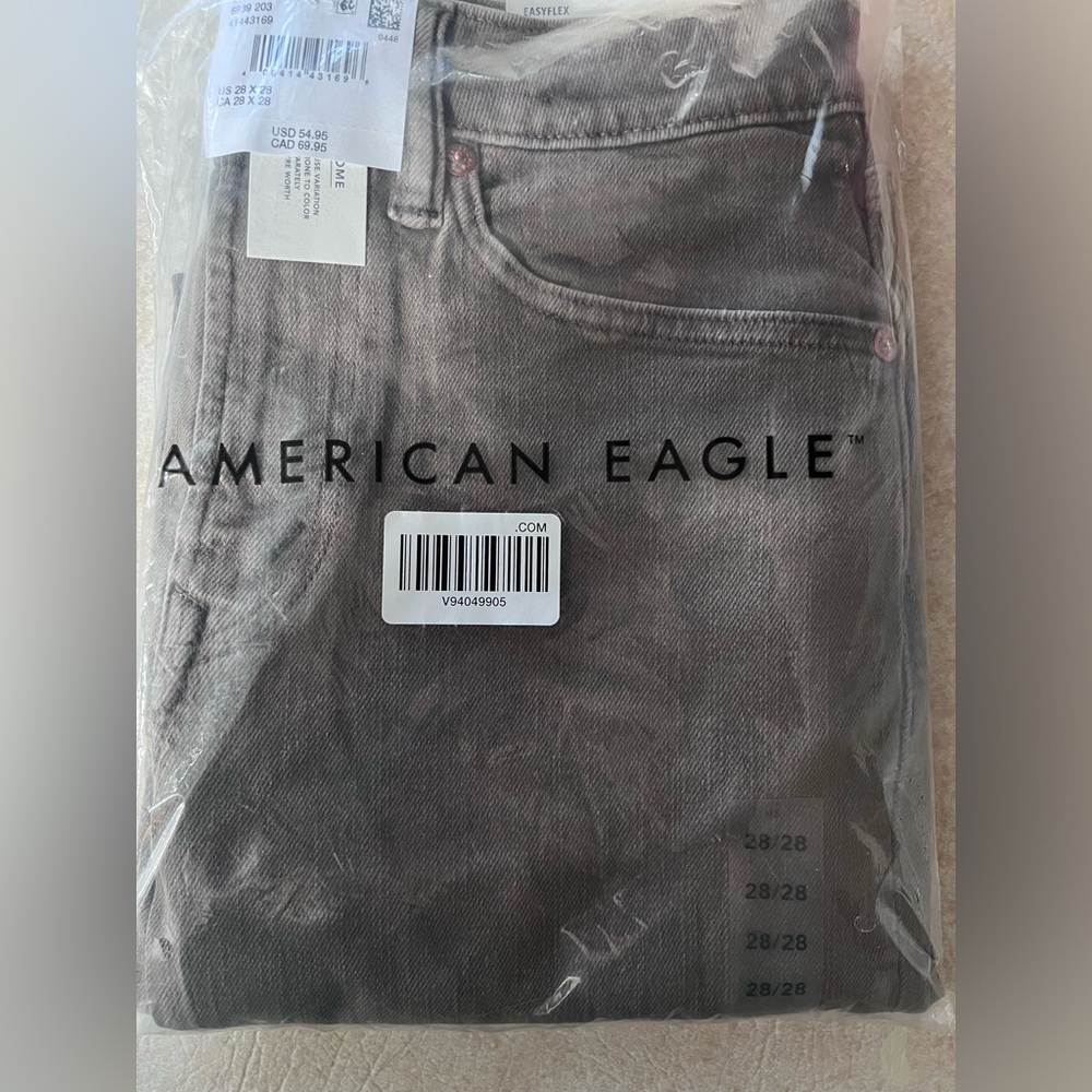 American Eagle slim straight jeans